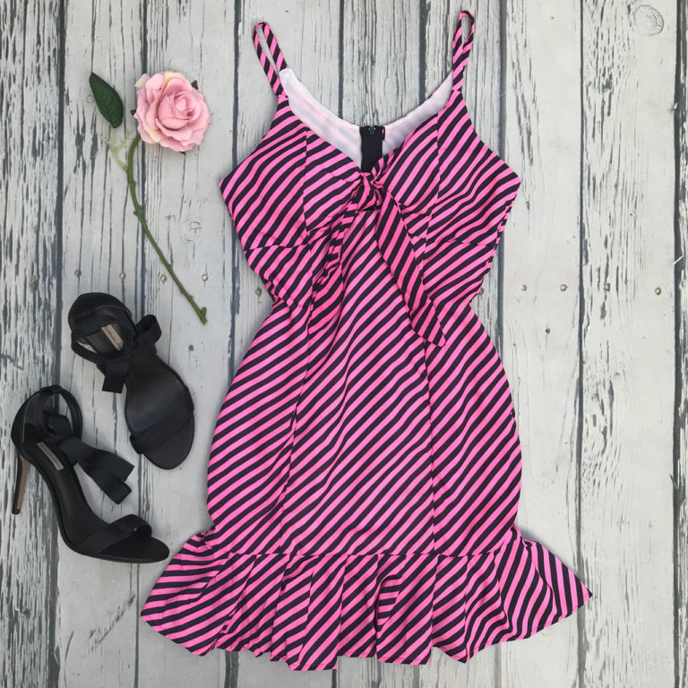 VESTIDO COM BOJO BABADINHO