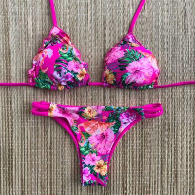 BIQUÍNI DUPLA FACE FLORAL