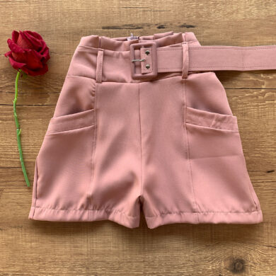 short alfaiataria rose