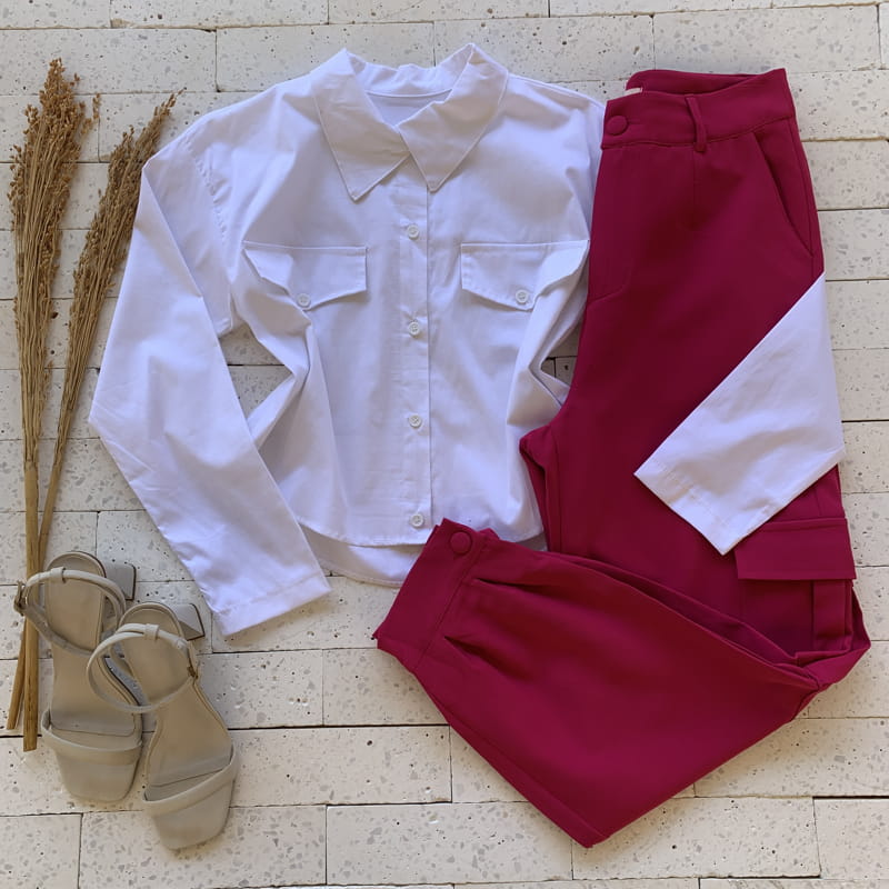 CAMISA TRICOLINE COM BOLSO LUXO OFF
